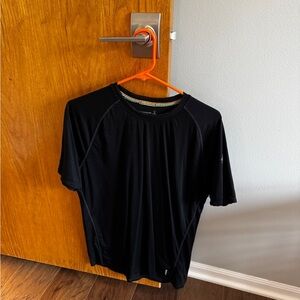 Mens Smartwool Black Merino Tshirt